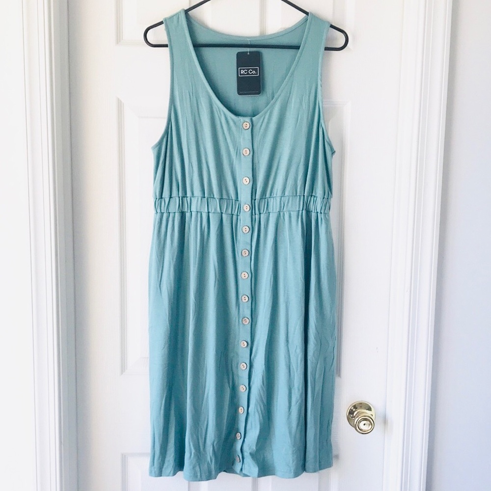 Kit Knit Button Front Dress